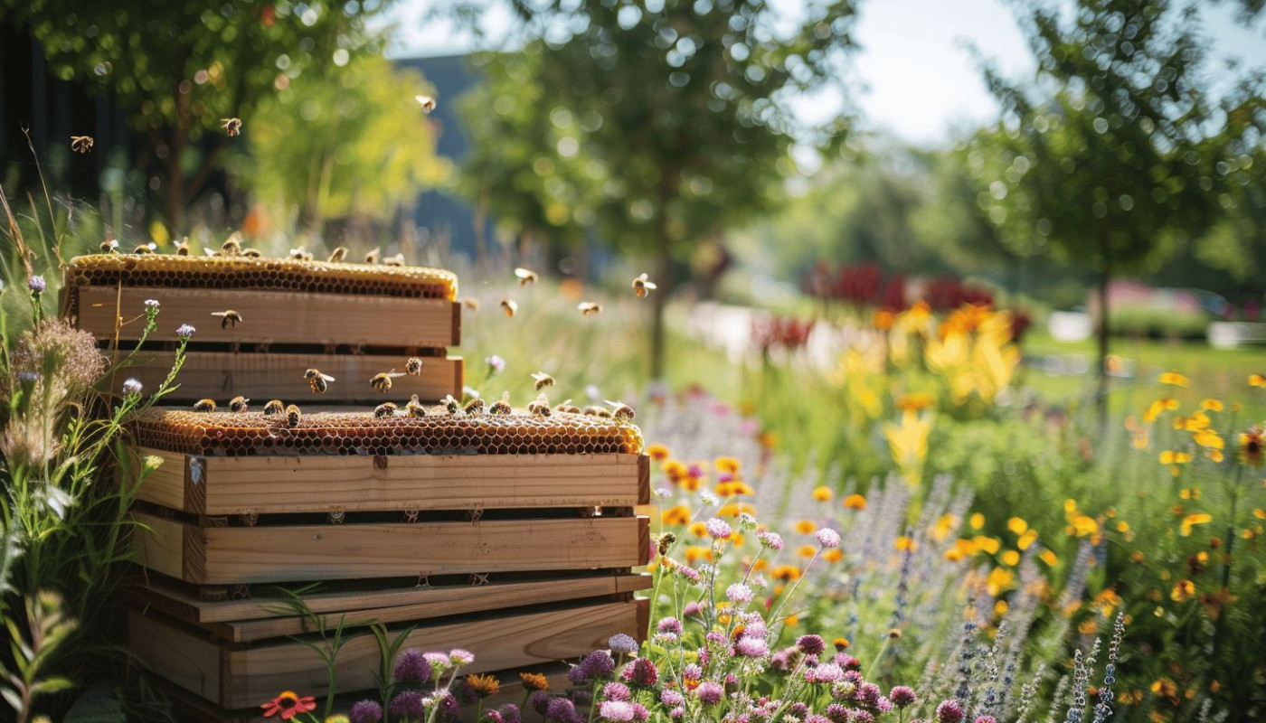 Comment les installations de ruches urbaines renforcent la biodiversité en ville